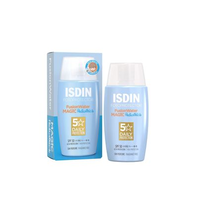 Protetor solar facial ultraligeiro, para crianças SPF50 - ISDIN - Protetor Solar - Imagem