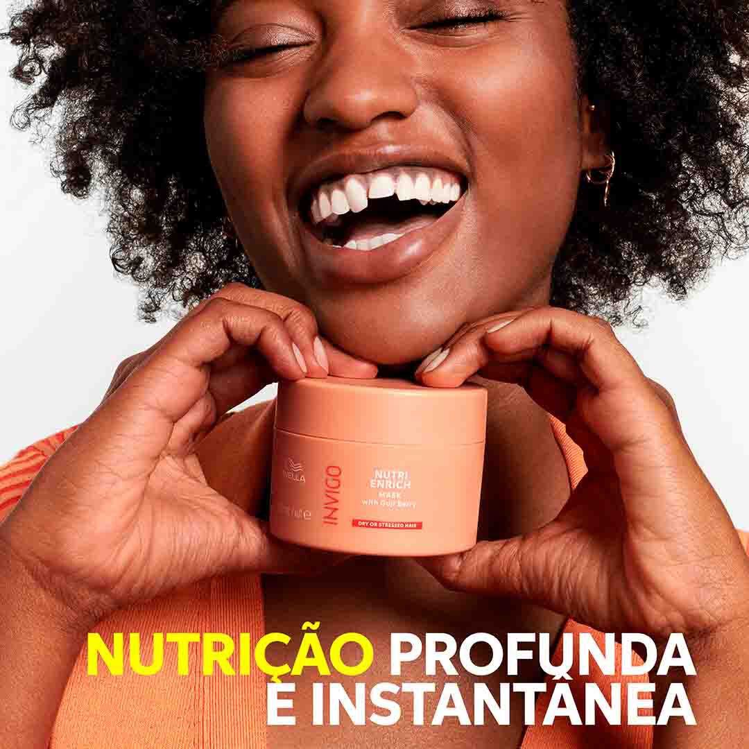 Máscara Nutri Enrich - WELLA HAIR CARE - Invigo - Imagem 10 Máscara Nutri Enrich - WELLA HAIR CARE - Invigo - Imagem 10