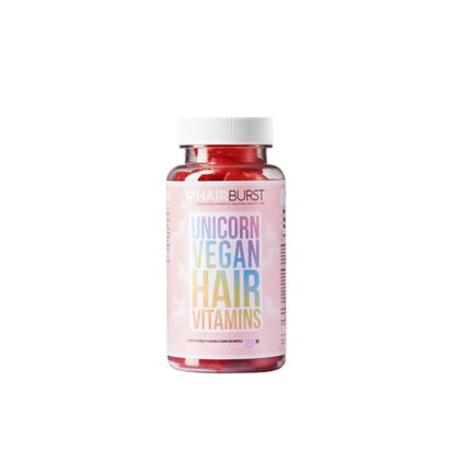 Hairburst Chewable Unicorn Vegan Vitamins 1 month supply - HAIR BURST -  - Imagem