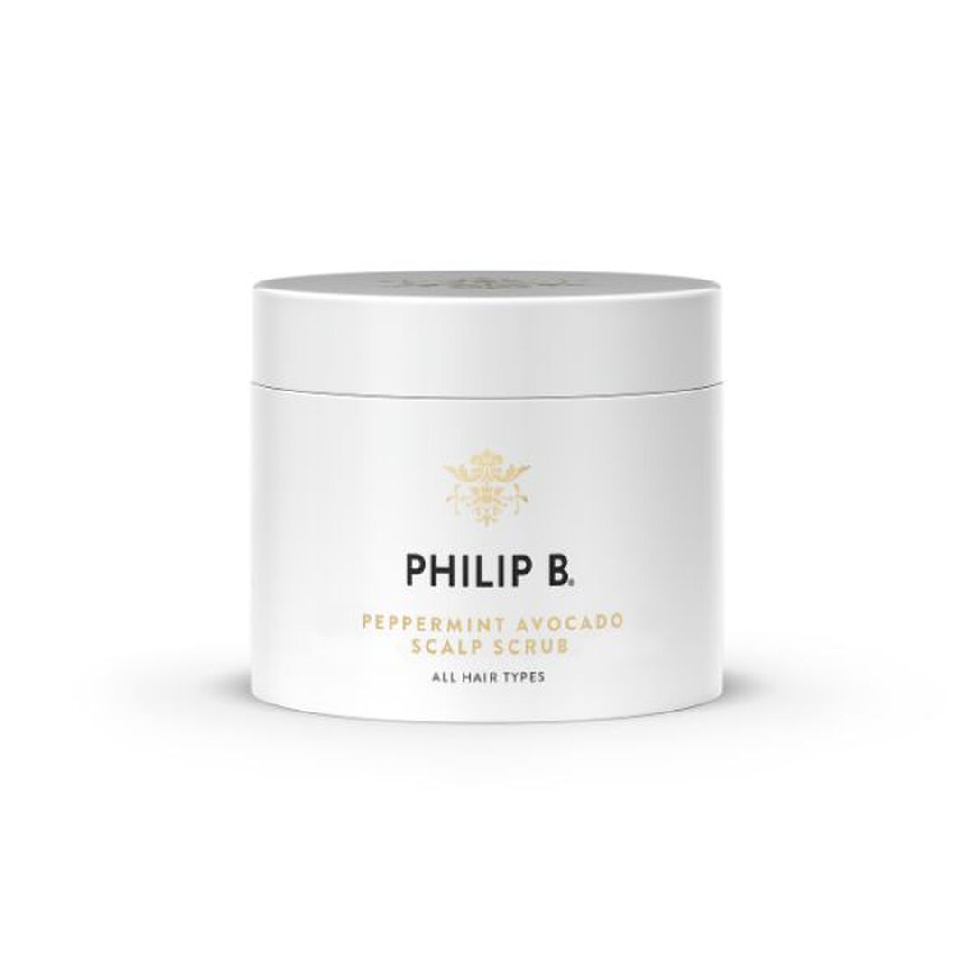 Peppermint Avocado Scalp Scrub - Philip B - Peppermint Avocado - Imagem 1
