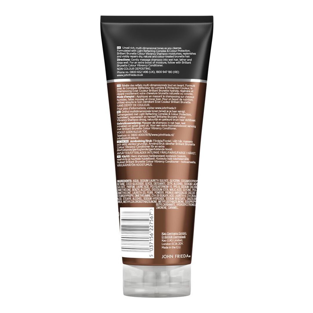 Shampoo para cabelos castanhos - John Frieda - Brilliant Brunette - Imagem 2