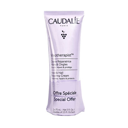 Duo Creme Reparador Mãos e Unhas (2X75ml) - CAUDALIE -  - Imagem