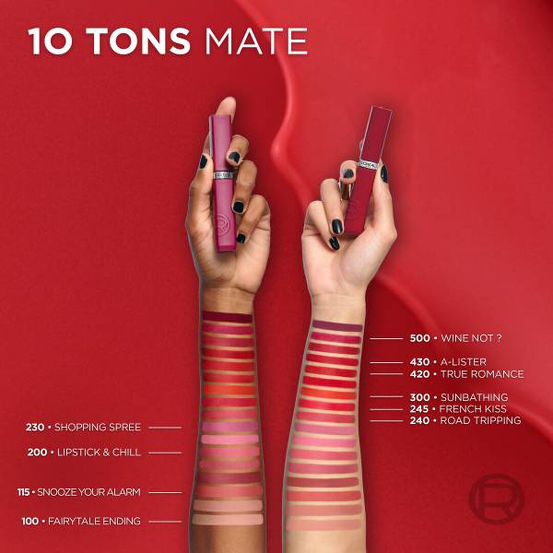 Batom Acabamento Mate - L'Oréal Paris - Le Matte Resistance - Imagem 2