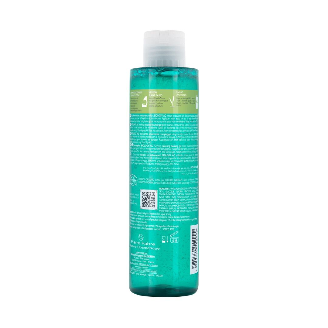 Biology AC Gel Espuma Purificante - A-DERMA -  - Imagem 7