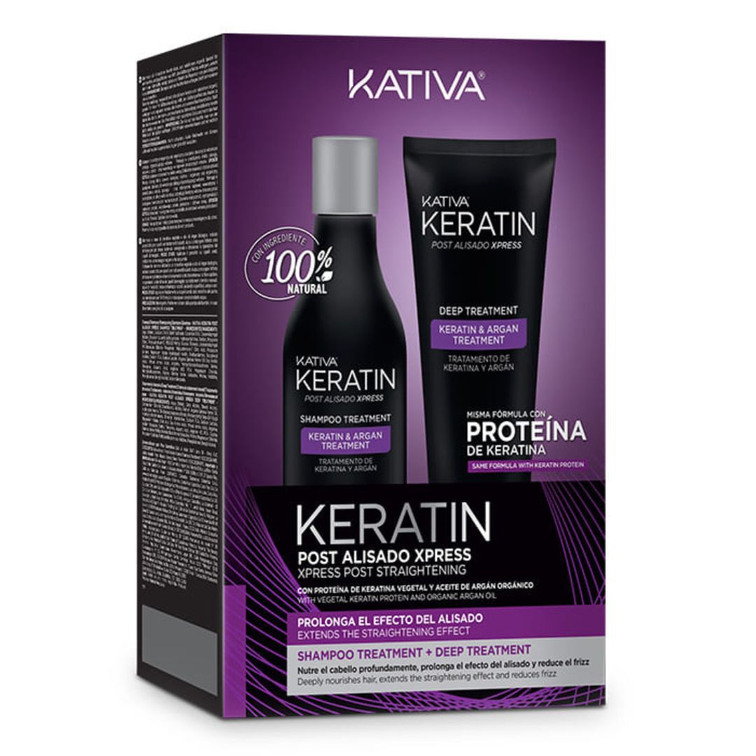 Kit Tratamento Express Keratina Pós-Alisamento - Kativa -  - Imagem 2