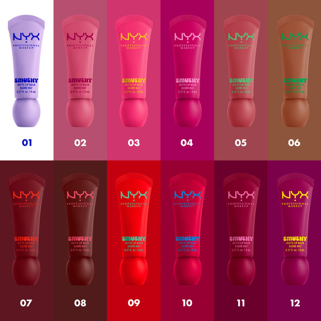 Smushy Matte Lip Balm - NYX Professional Makeup -  - Imagem 7