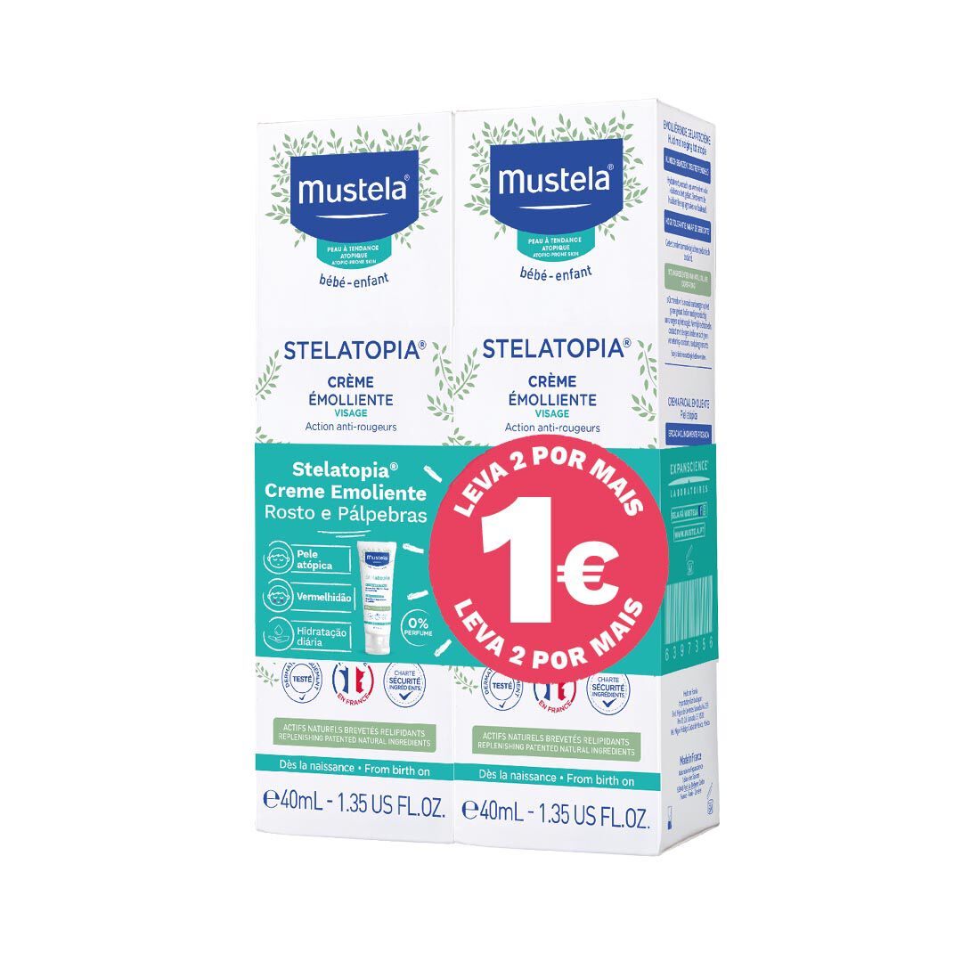 Duo Stelatopia Creme de Rosto (2x40ml) - MUSTELA -  - Imagem 1