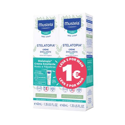 Duo Stelatopia Creme de Rosto (2x40ml) - MUSTELA -  - Imagem
