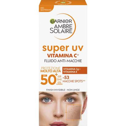 Super UV Vitamina C - Creme Flu&iacute;do FPS50+ - GARNIER AMBRE SOLAIRE - AMBRE SOLAIRE - Imagem
