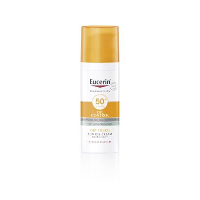 Sun Oil Control Gel-Creme Toque Seco FPS50+ - EUCERIN -  - Imagem