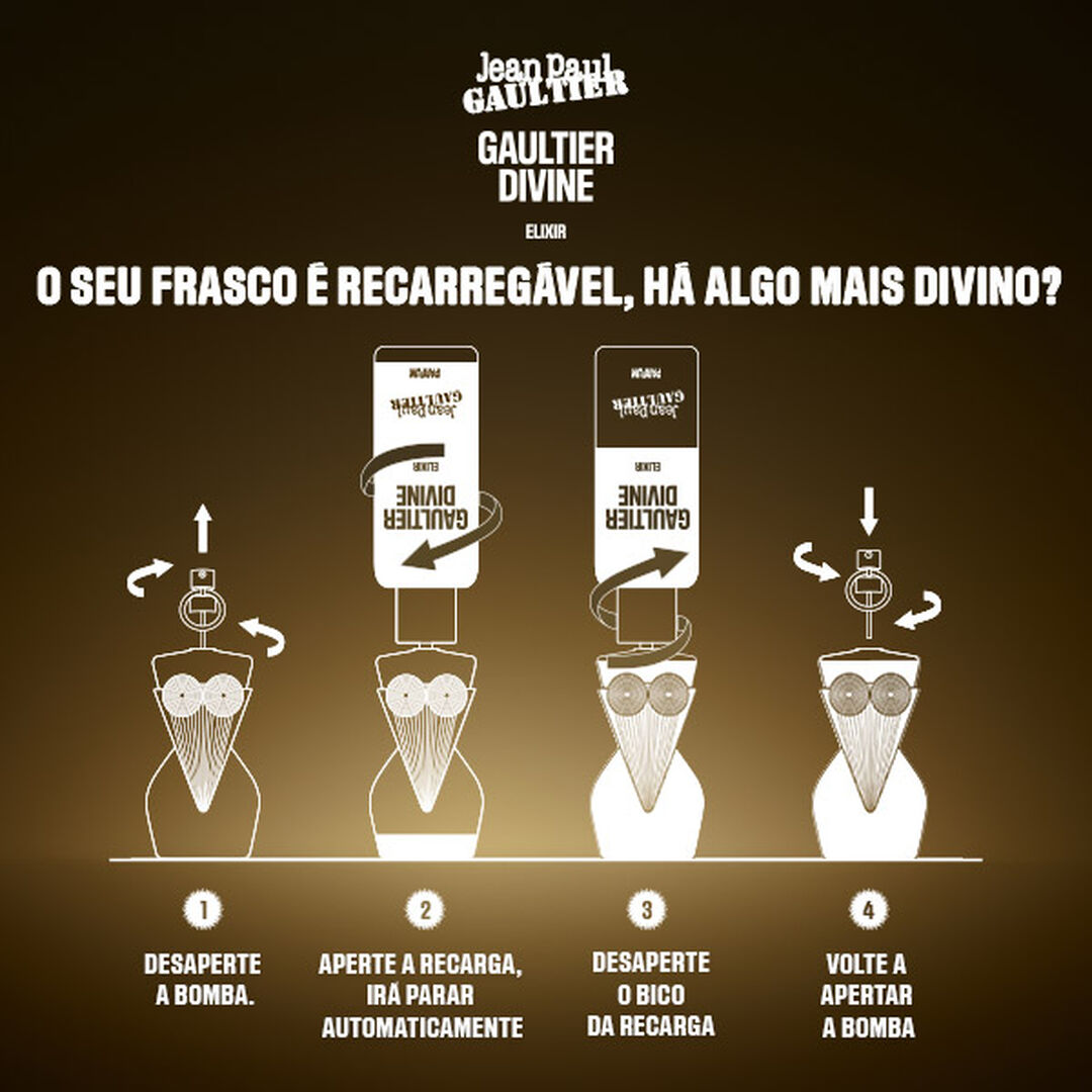 Elixir - Parfum - Recarga - Jean Paul Gaultier - Gaultier Divine - Imagem 7