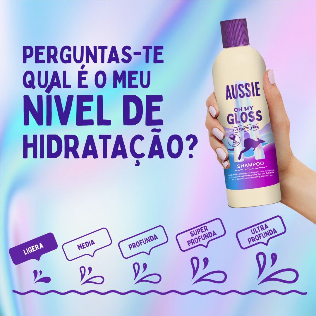 Champ&ocirc; Oh My Gloss - AUSSIE -  - Imagem 6