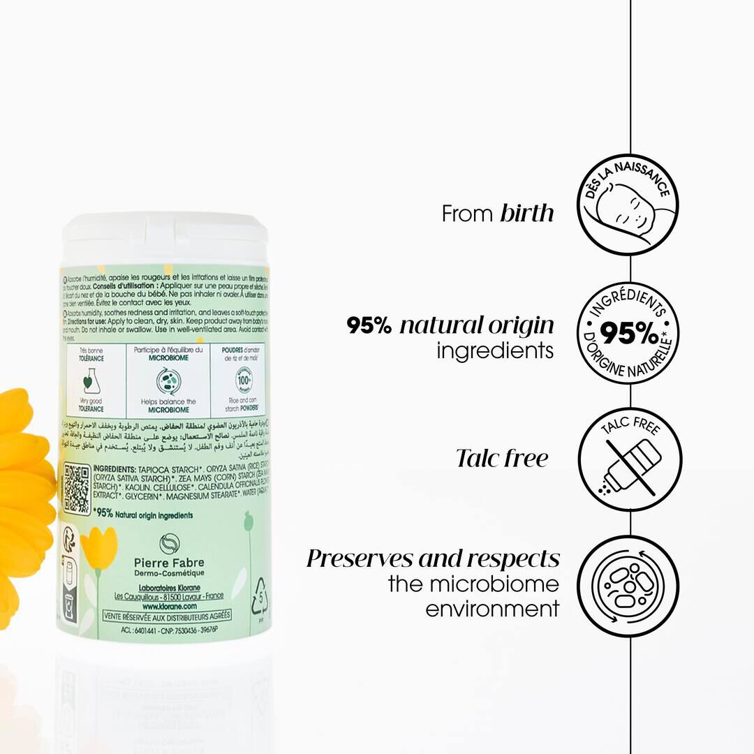 Pó de Talco BIO - KLORANE -  - Imagem 3