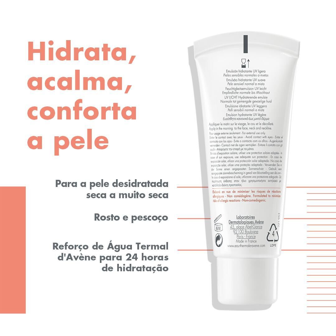 Hydrance Emulsao UV Suave SPF30 - AVENE -  - Imagem 6