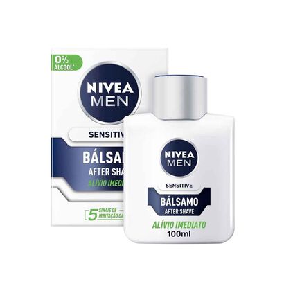 After Shave Bálsamo Sensitive - NIVEA -  - Imagem