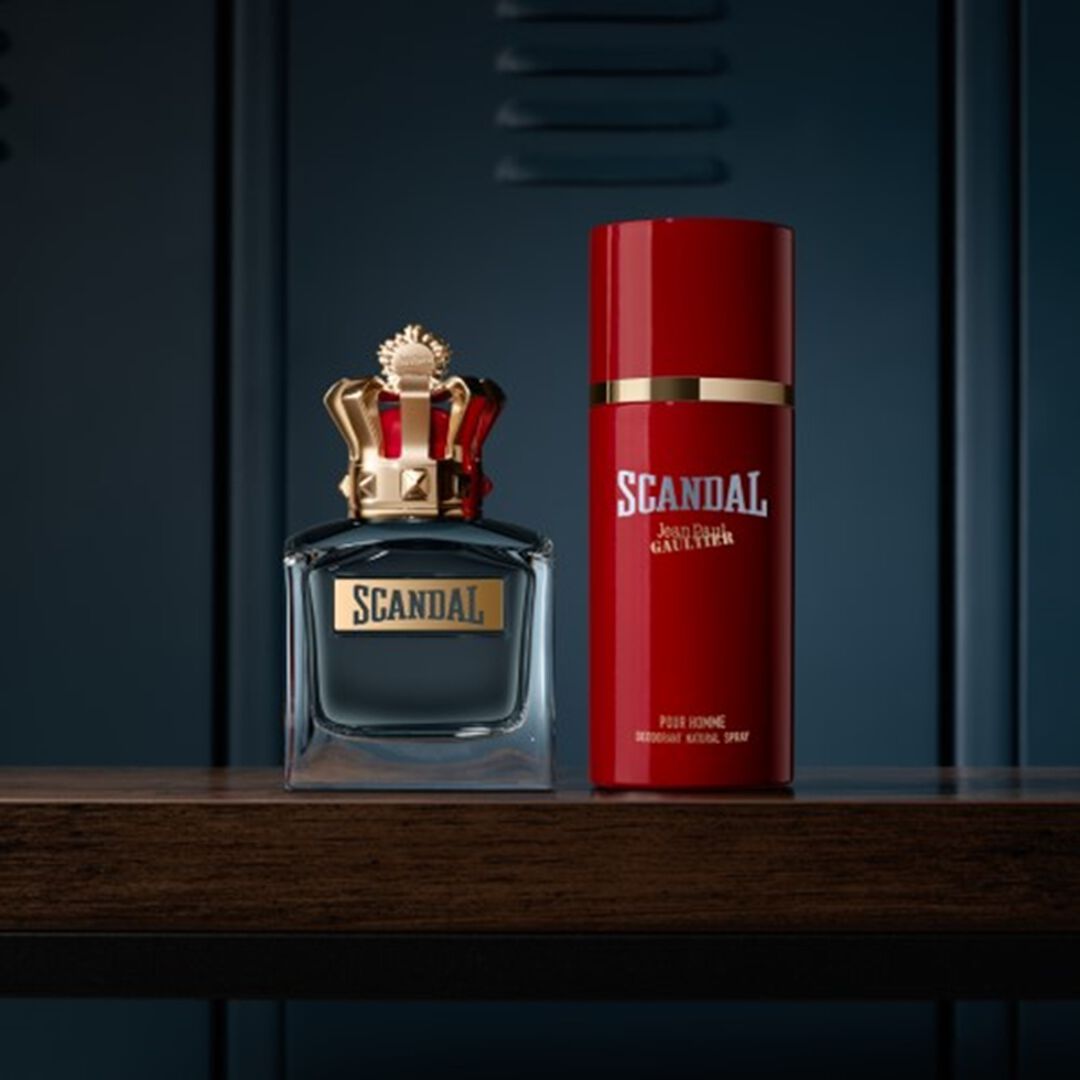Pour Homme EDT DEODORANT SPRAY 150ML - Jean Paul Gaultier - Scandal Him - Imagem 3