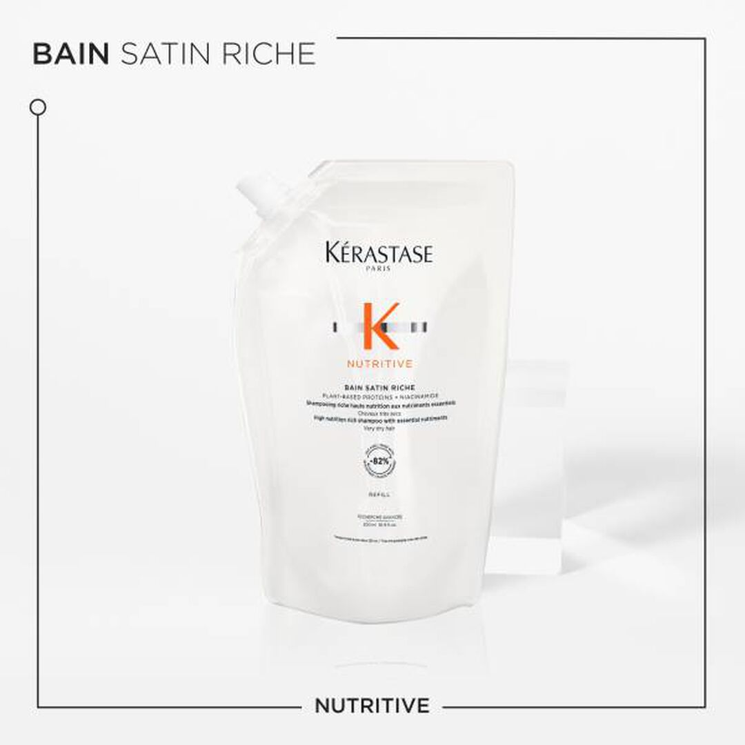 Recarga de Champ&ocirc; Satin RIche - KERASTASE - Nutritive - Imagem 6