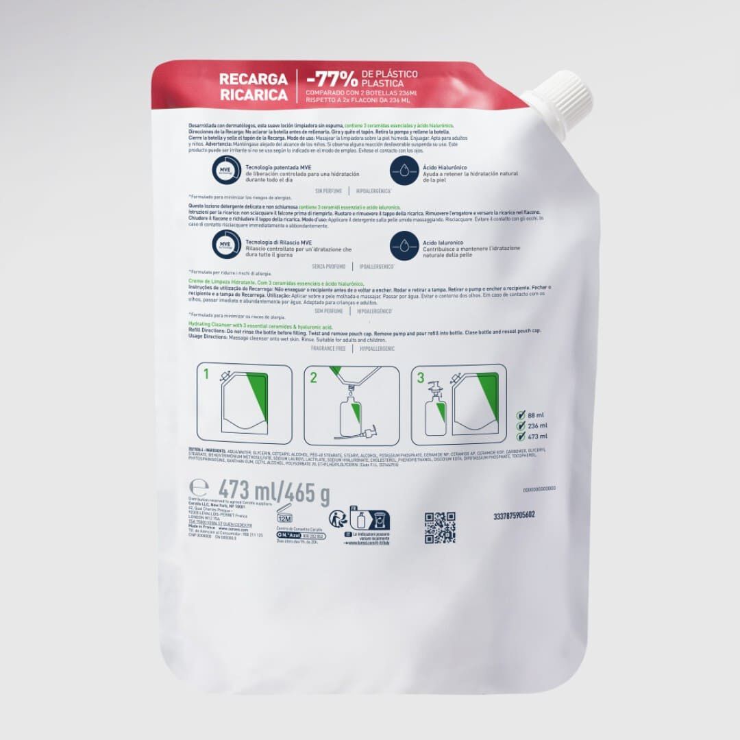 CeraVe Recarga Creme de Limpeza Hidratante - CERAVE -  - Imagem 2