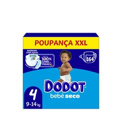 Fraldas Beb&eacute; Seco Tamanho 4 (9kg-14kg), , hi-res