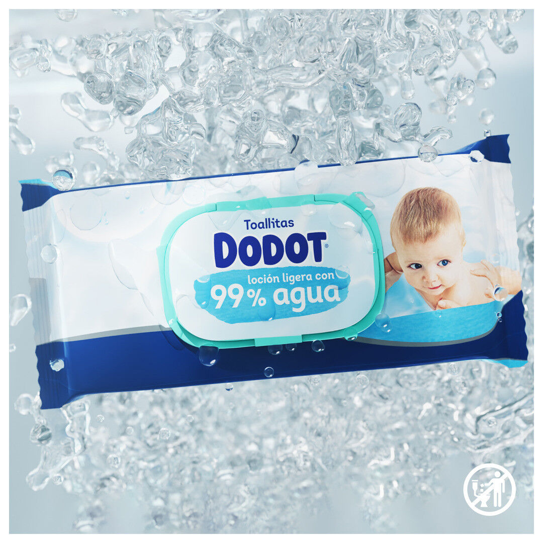 Toalhitas 99% Aqua - DODOT -  - Imagem 4