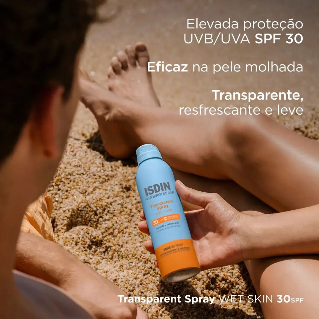 FOTOP. WET SKIN TRANSP SPRAY SPF30 - ISDIN -  - Imagem 2