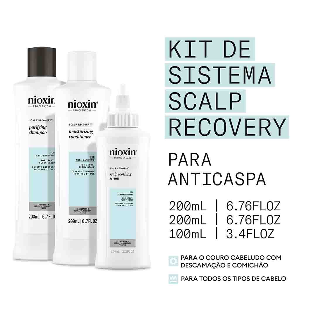 Kit Anticaspa - Nioxin - Scalp Recovery - Imagem 8