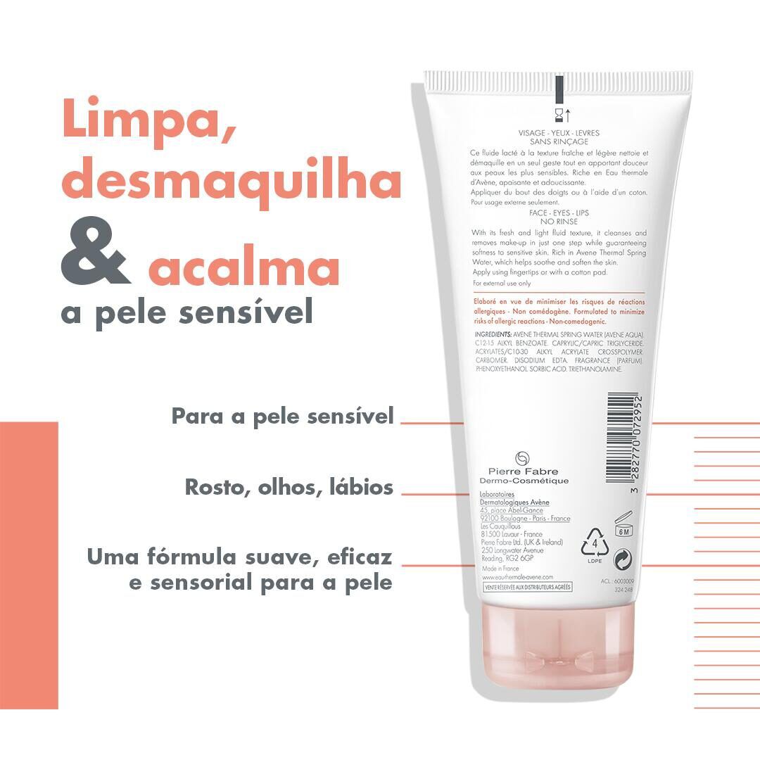 Fluido Desmaquilhante 3 em 1 - AVENE -  - Imagem 5
