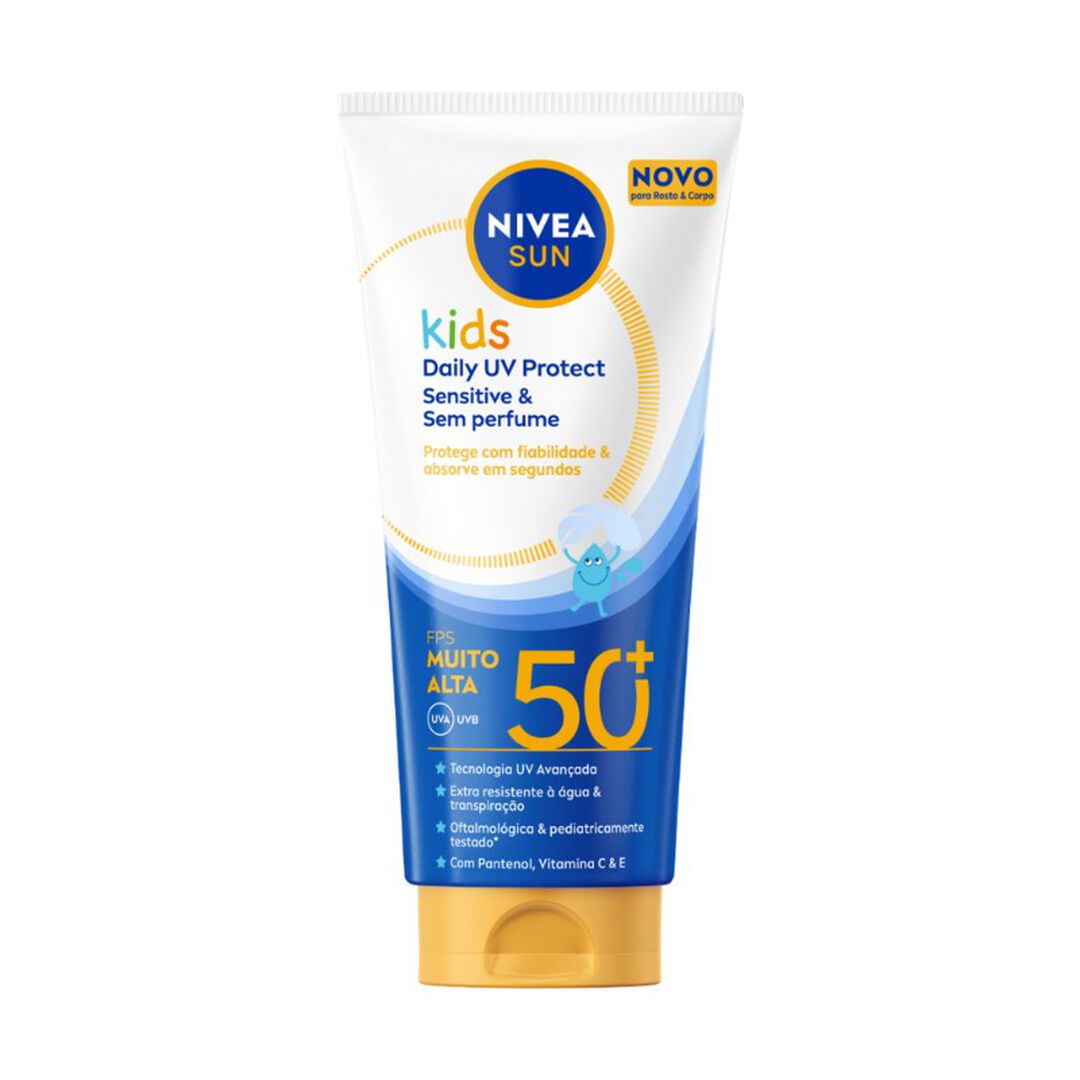 Lo&ccedil;&atilde;o Kids Daily UV Protect FP50+ - NIVEA -  - Imagem 1