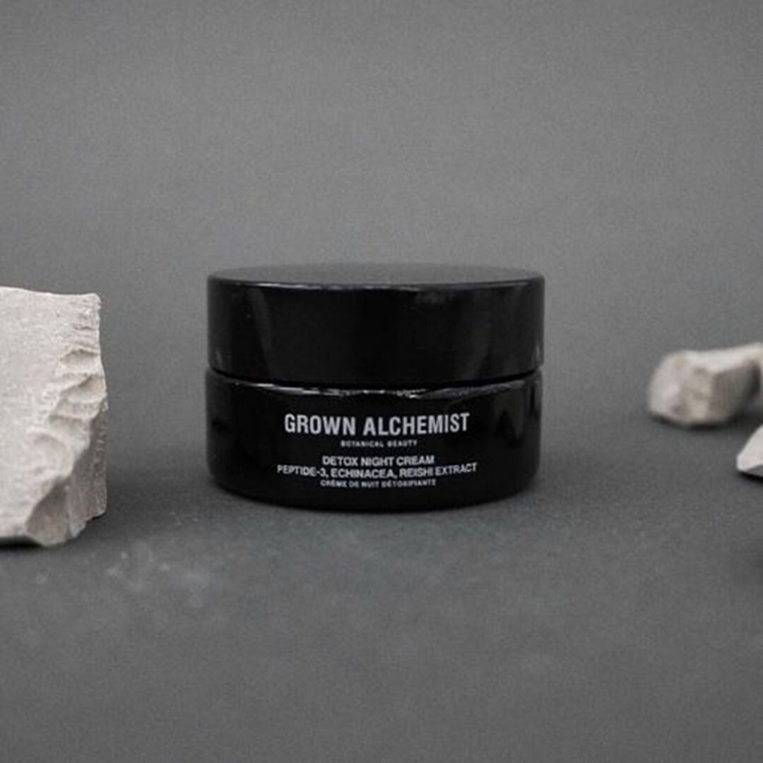 Detox Night Cream: Peptide-3, Echinacea, Reishi Extract - GROWN ALCHEMIST -  - Imagem 6