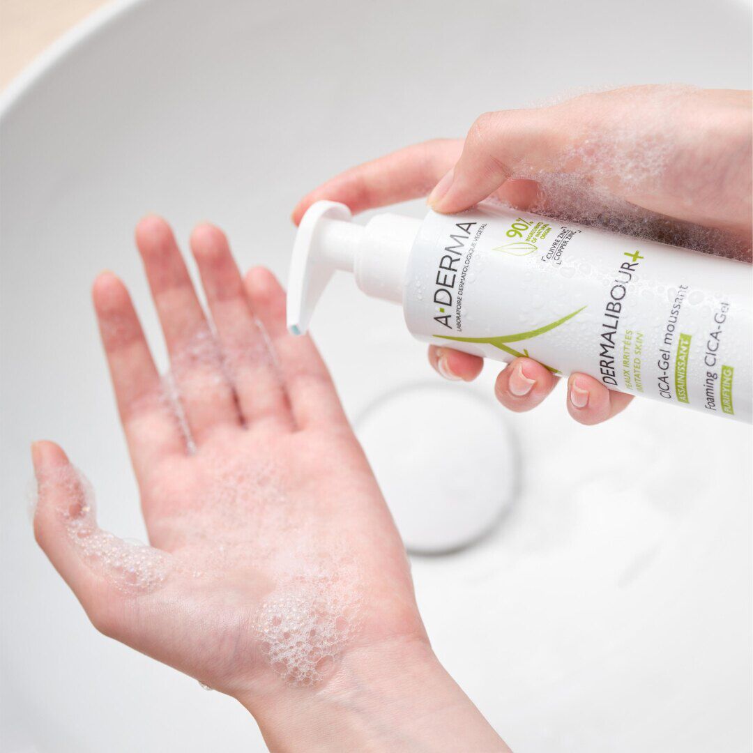 Cica Dermalibour+ - Gel Espuma Purificante - A-DERMA -  - Imagem 2