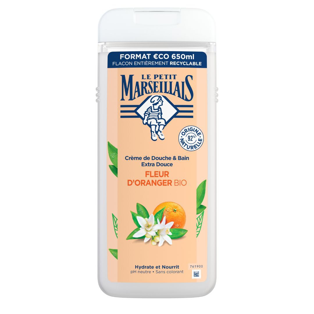 Gel Duche Flor de Laranjeira BIO - Les Petit Marseillais -  - Imagem 1