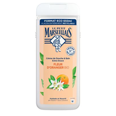 Gel Duche Flor de Laranjeira BIO - Les Petit Marseillais -  - Imagem
