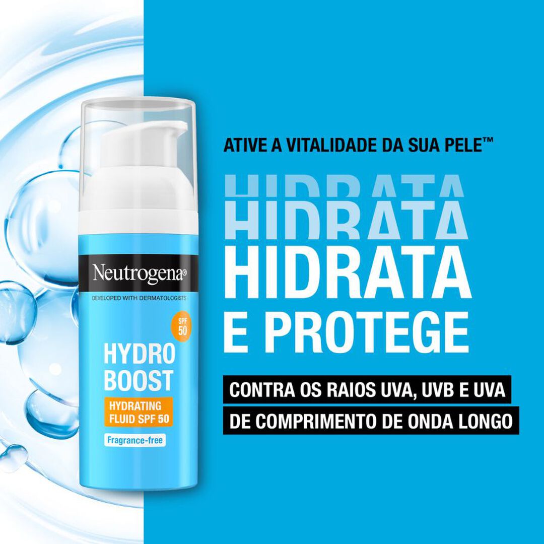 HYDRO BOOST Fluido Hidratante SPF50 - NEUTROGENA -  - Imagem 4