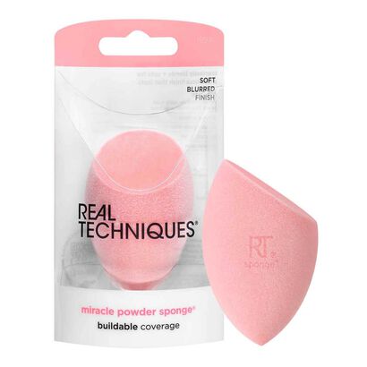 Miracle Powder Sponge, Esponja para Maquilhagem - REAL TECHNIQUES -  - Imagem
