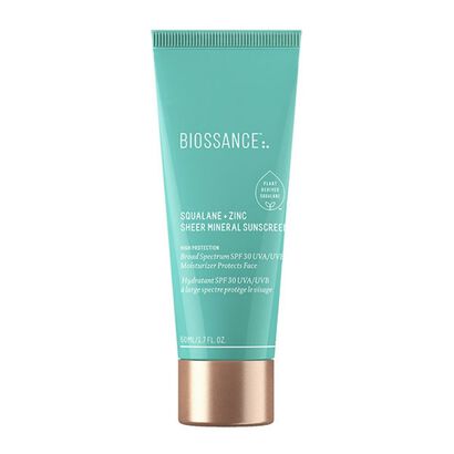 Squalane + Zinc Sheer Mineral Sunscreen - Biossance -  - Imagem