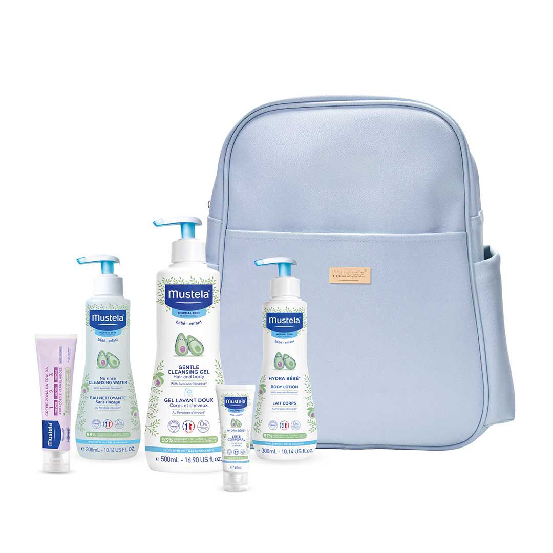 Mochila de Maternidade Azul - MUSTELA -  - Imagem 2