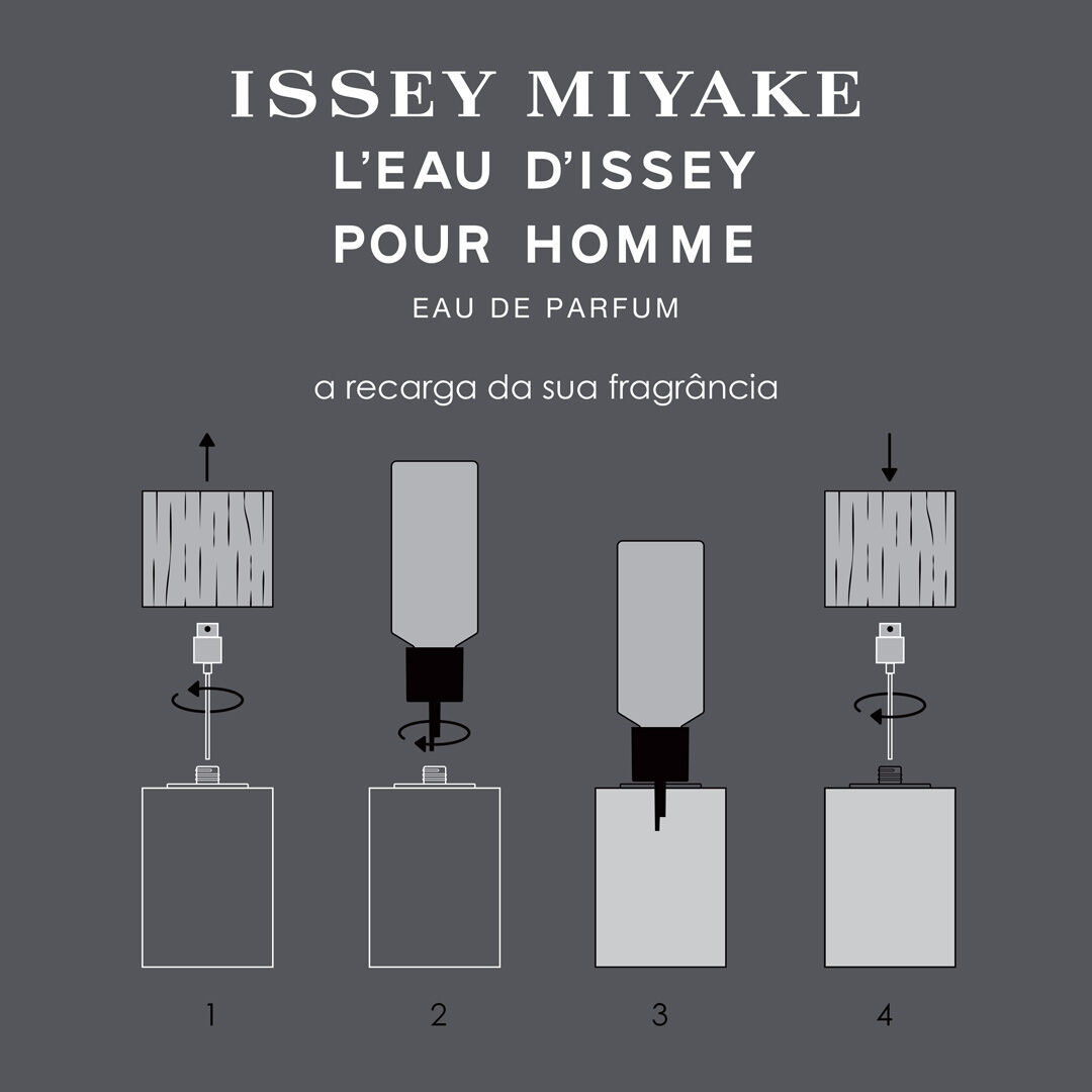 Eau de Parfum - Recarga - ISSEY MIYAKE - L'EAU D'ISSEY POUR HOMME - Imagem 3