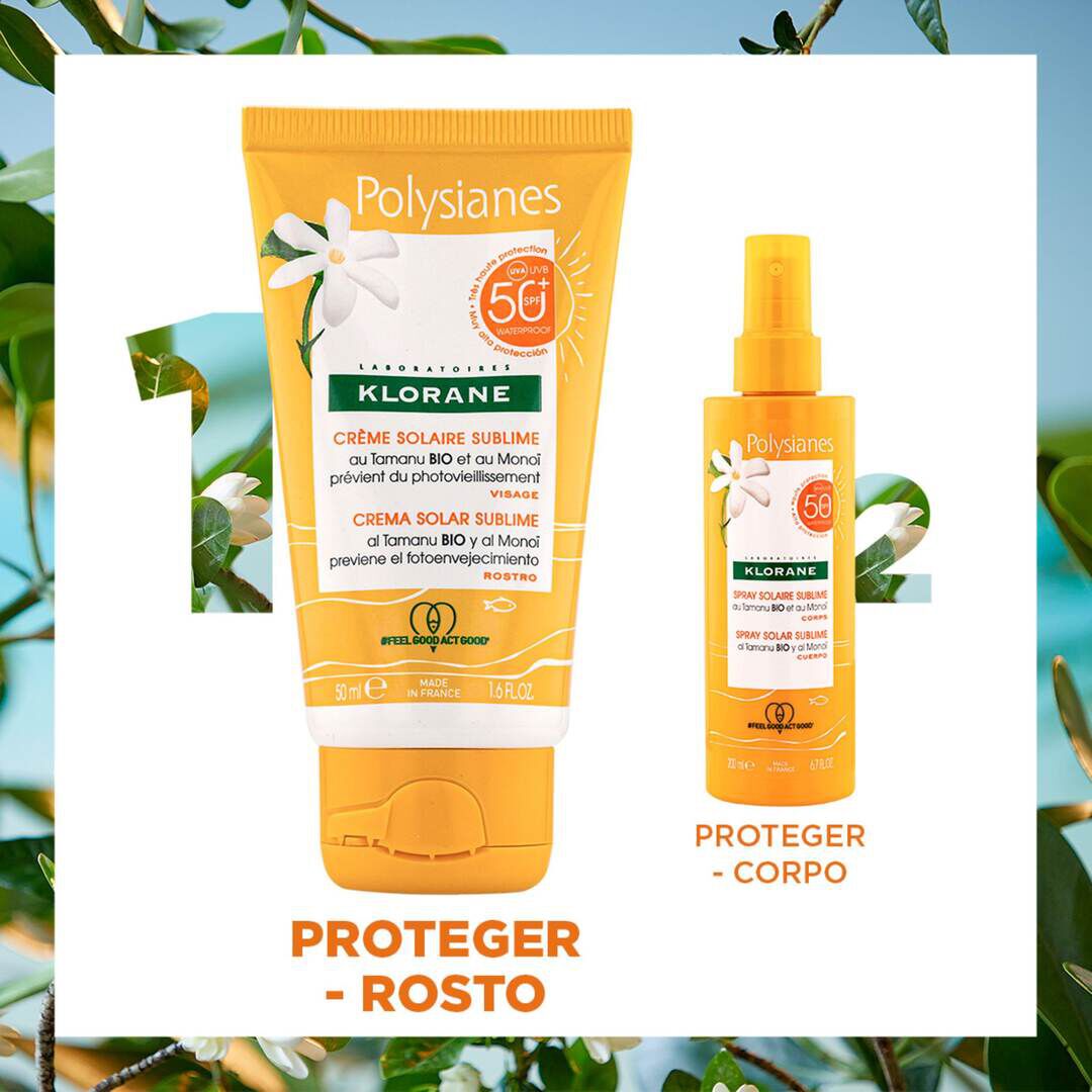 Protetor Solar Creme Sublimador FPS50 - KLORANE -  - Imagem 5