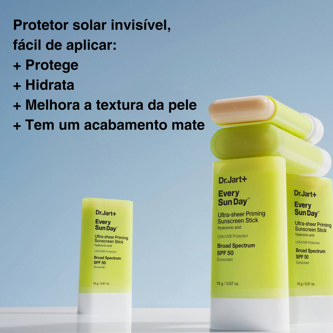 Ultra-Sheer Priming Sunscreen Stick SPF 50+ - DR JART+ - Cicapair - Imagem 5