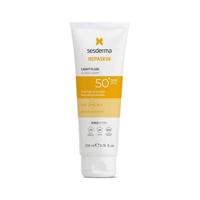 Repaskin Fotoprotetor Flu&iacute;do Ligeiro SPF50 - SESDERMA -  - V&iacute;deo