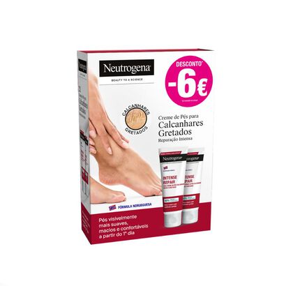 Pack Creme P&eacute;s e Calcanhares Repara&ccedil;&atilde;o Intensa - NEUTROGENA -  - Imagem