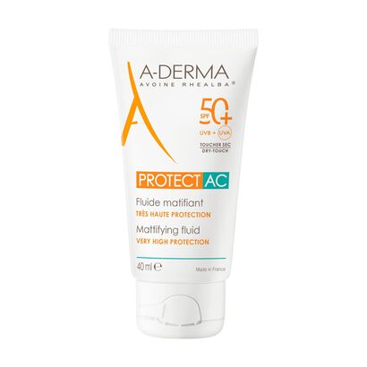 Fluído Solar Matificante FPS50+ - A-DERMA -  - Imagem
