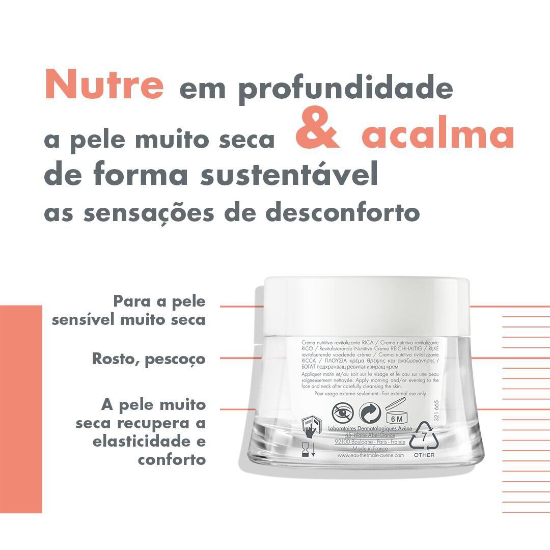 Creme Nutritivo Revitalizante Rico - AVENE -  - Imagem 2