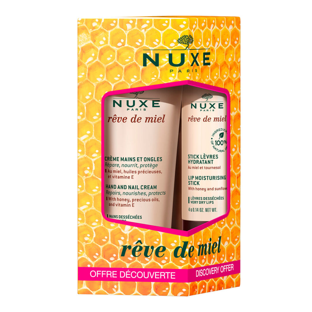 Rêve de Miel Duo (Stick de lábios & Creme de mãos) - NUXE -  - Imagem 1