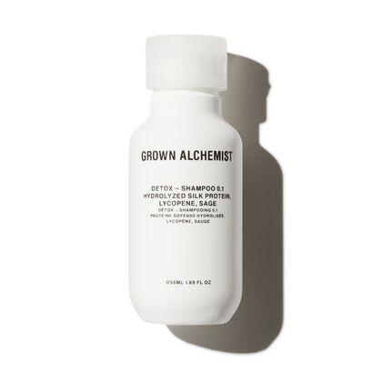 Detox - Shampoo 0.1: Hydrolyzed Silk Protein, Lycopene, Sage - GROWN ALCHEMIST -  - Imagem