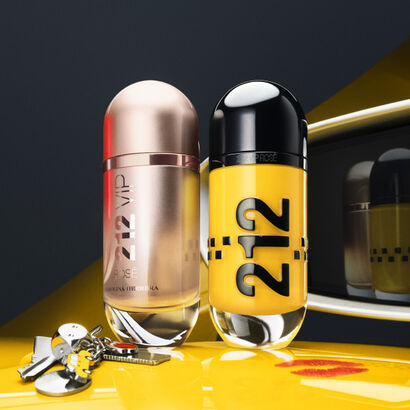 212 Cab Ed. Limitada Eau de Parfum - CAROLINA HERRERA - 212 VIP ROS&Eacute; - Imagem