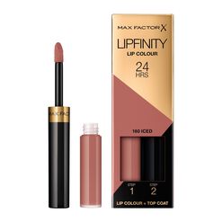 Lipfinity 2-step Long Lasting Lipstick, 160 - Iced, hi-res