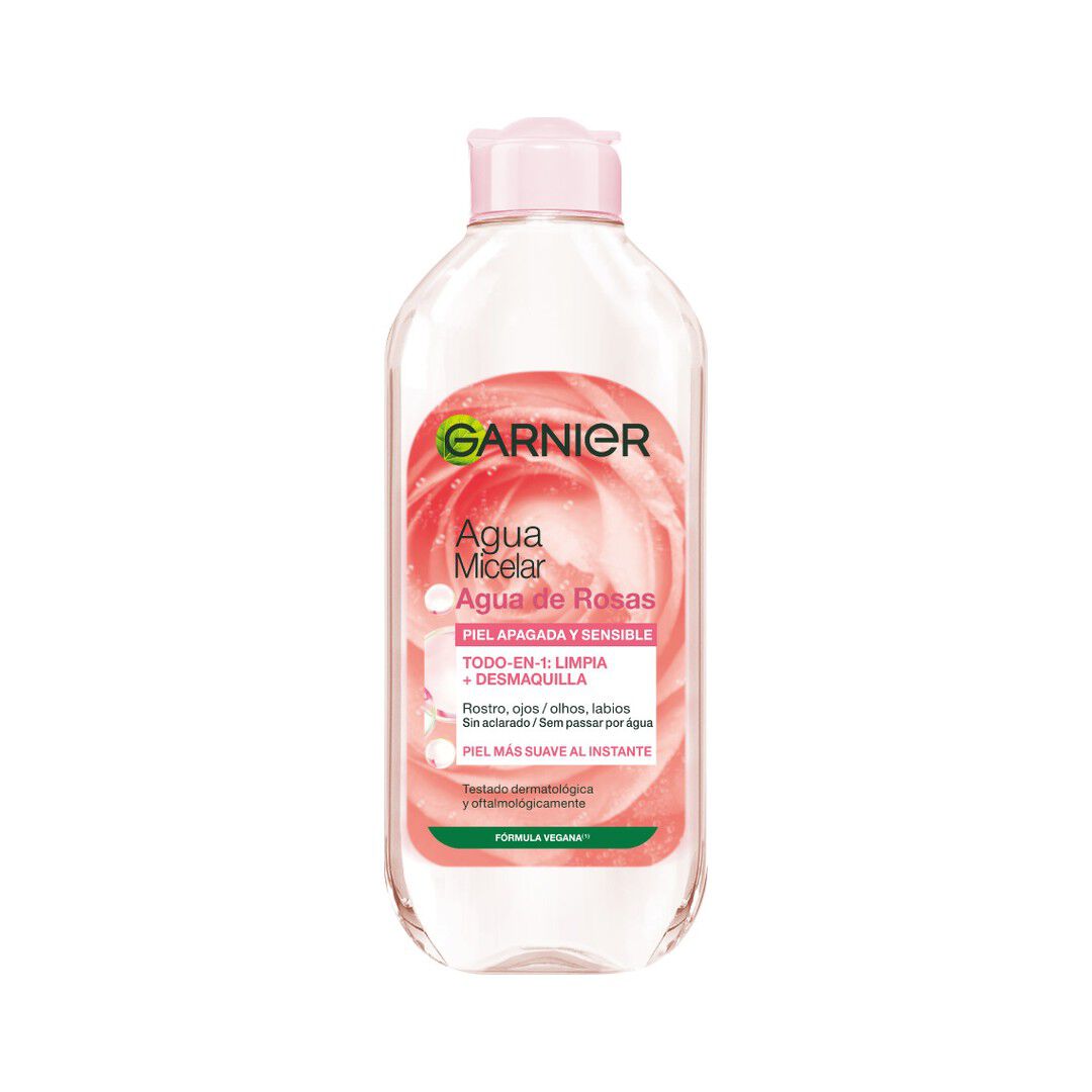 SkinActive &Aacute;gua Micelar com &Aacute;gua de Rosas - GARNIER -  - Imagem 1