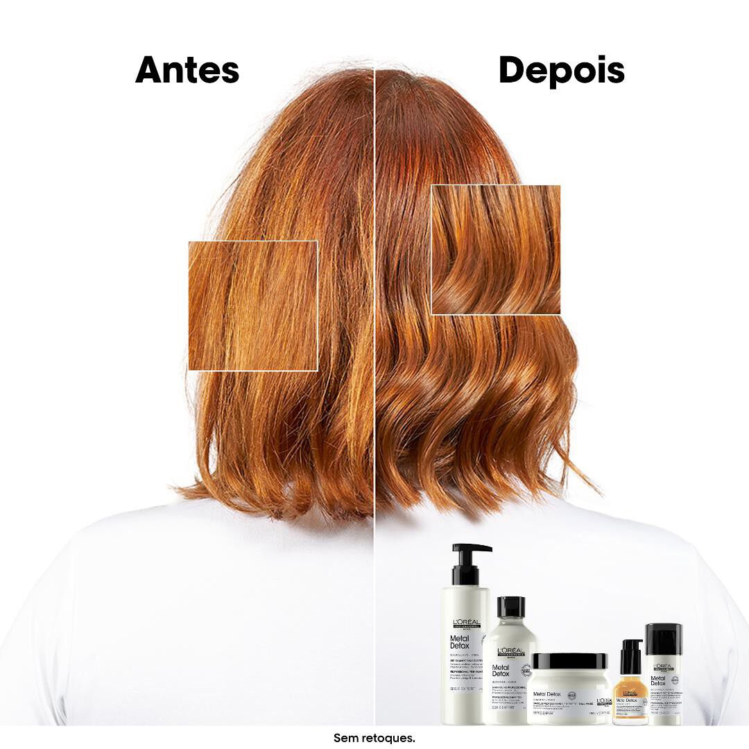 Metal Detox - M&aacute;scara - L'OR&Eacute;AL PROFESSIONNEL - SERIE EXPERT - Imagem 4