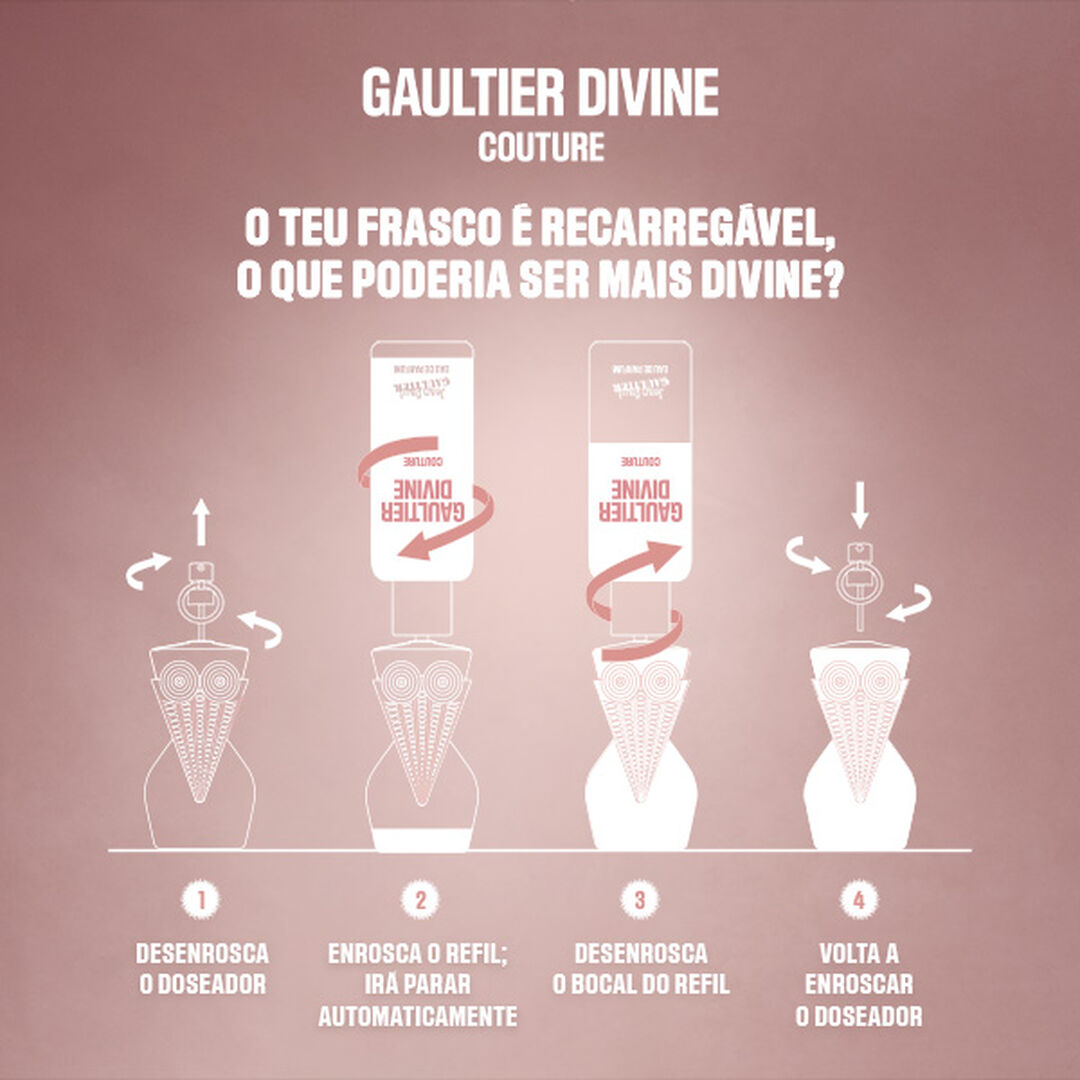 Eau de Parfum - Recarga - Jean Paul Gaultier - Gaultier Divine - Imagem 5